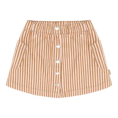 HCNanna Stripe Skirts Chipmunk