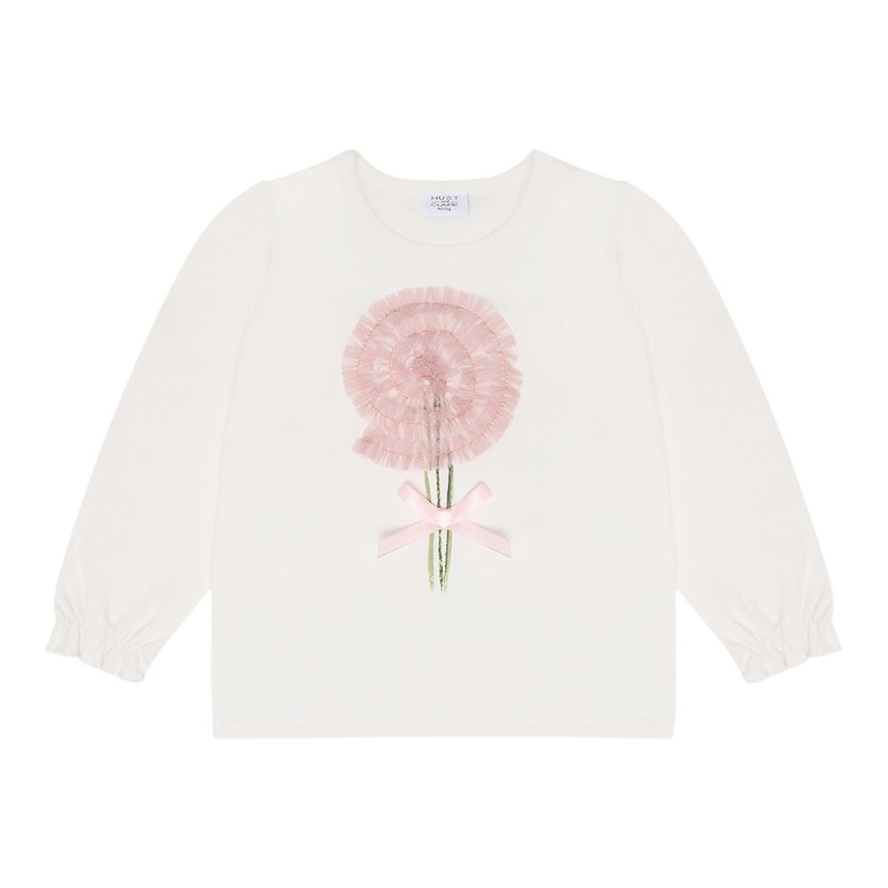 HCAlma Swirl T-shirt Lange mouwen Ivory HCAlma Swirl T-shirt Lange mouwen Ivory