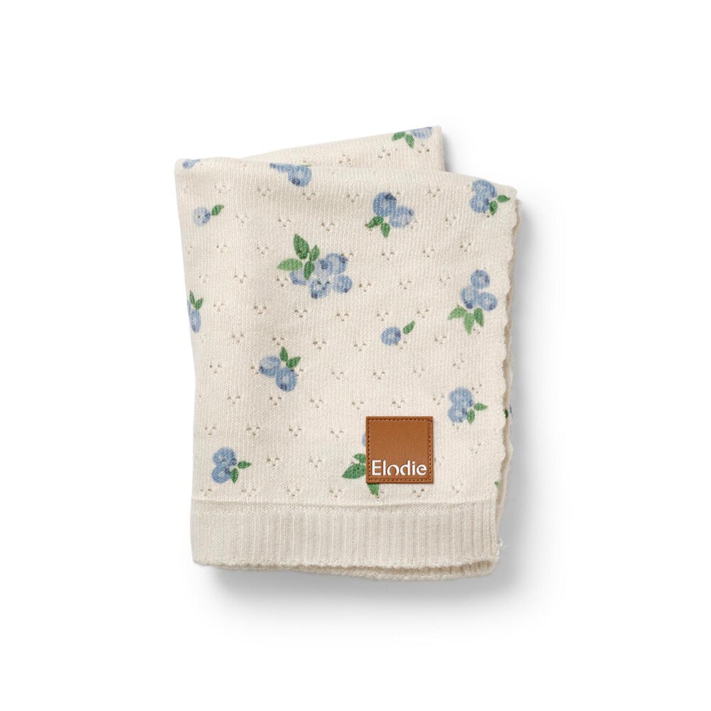 Pointelle Deken Blueberry Bliss