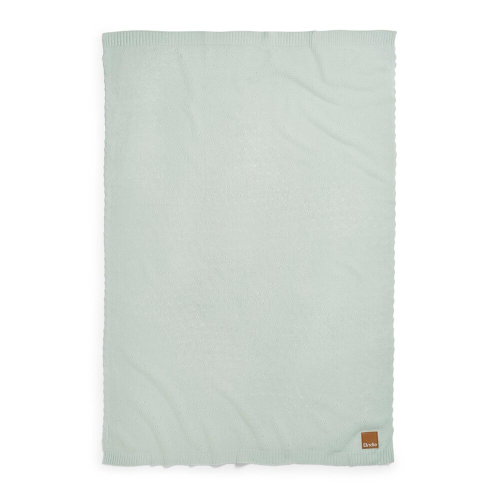 Pointelle Deken  Mineral Green -