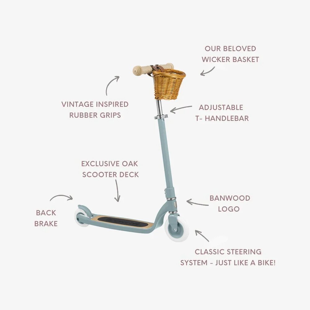 Maxi Scooter Vintage Teal Maxi Scooter Vintage Teal