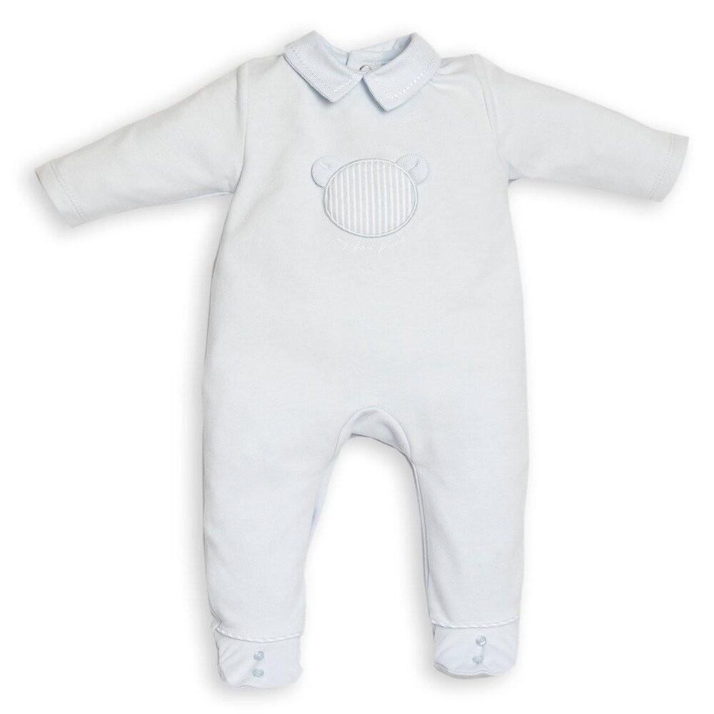 Combi teddy Lichtblauw