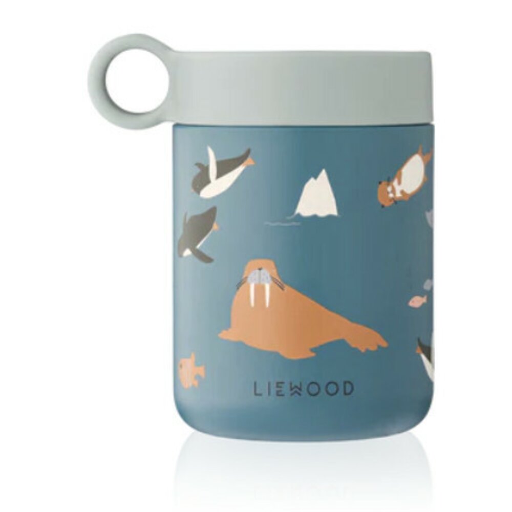 Kiani printed foodjar artic sea Kiani printed foodjar artic sea