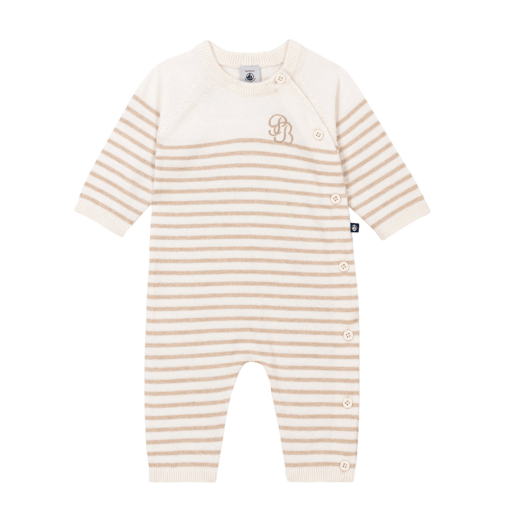 Babypakje zonder voetjes MILK/PAIN beige