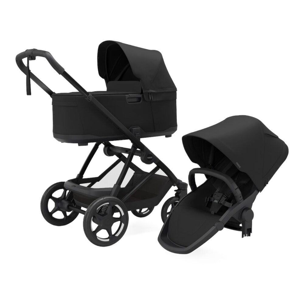 Charm 2-in-1 Black Zwart
