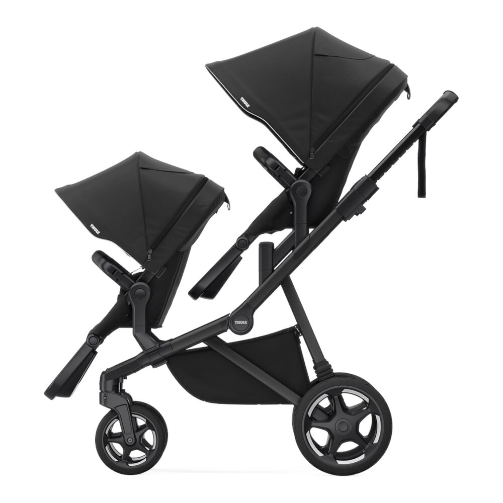 Sleek 2 + bassinet Black