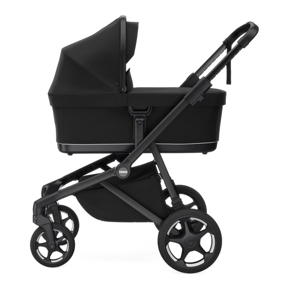 Sleek 2 + bassinet Black