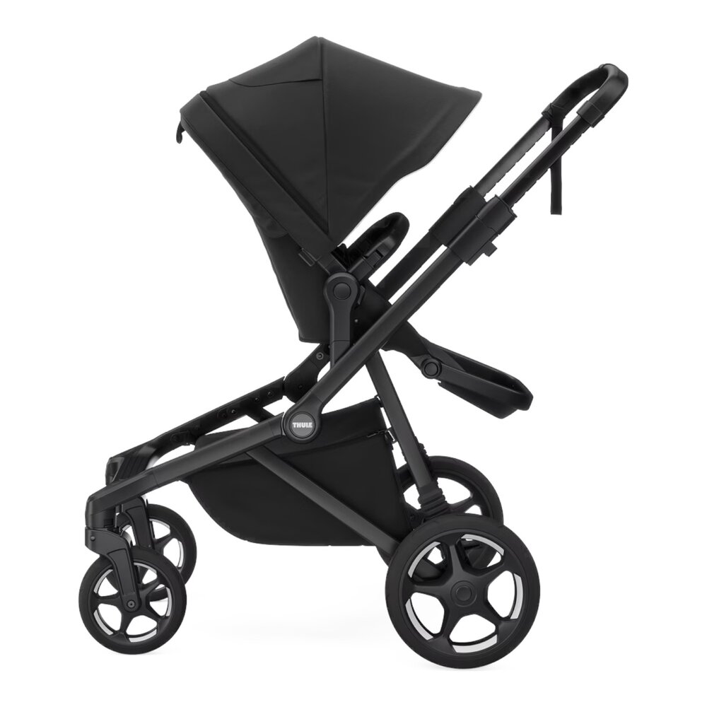 Sleek 2 + bassinet Black