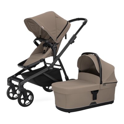 Sleek 2 + bassinet Tinted Taupe