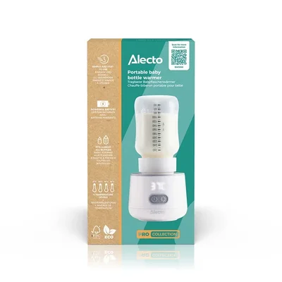 BW1000 - Draagbare flessenwarmer voor onderweg, geschikt voor vrijwel alle babyflessen Wit BW1000 - Draagbare flessenwarmer voor onderweg, geschikt voor vrijwel alle babyflessen Wit