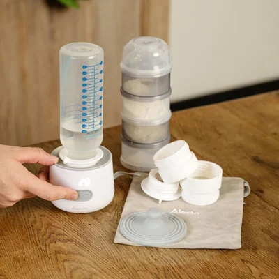 BW1000 - Draagbare flessenwarmer voor onderweg, geschikt voor vrijwel alle babyflessen Wit BW1000 - Draagbare flessenwarmer voor onderweg, geschikt voor vrijwel alle babyflessen Wit