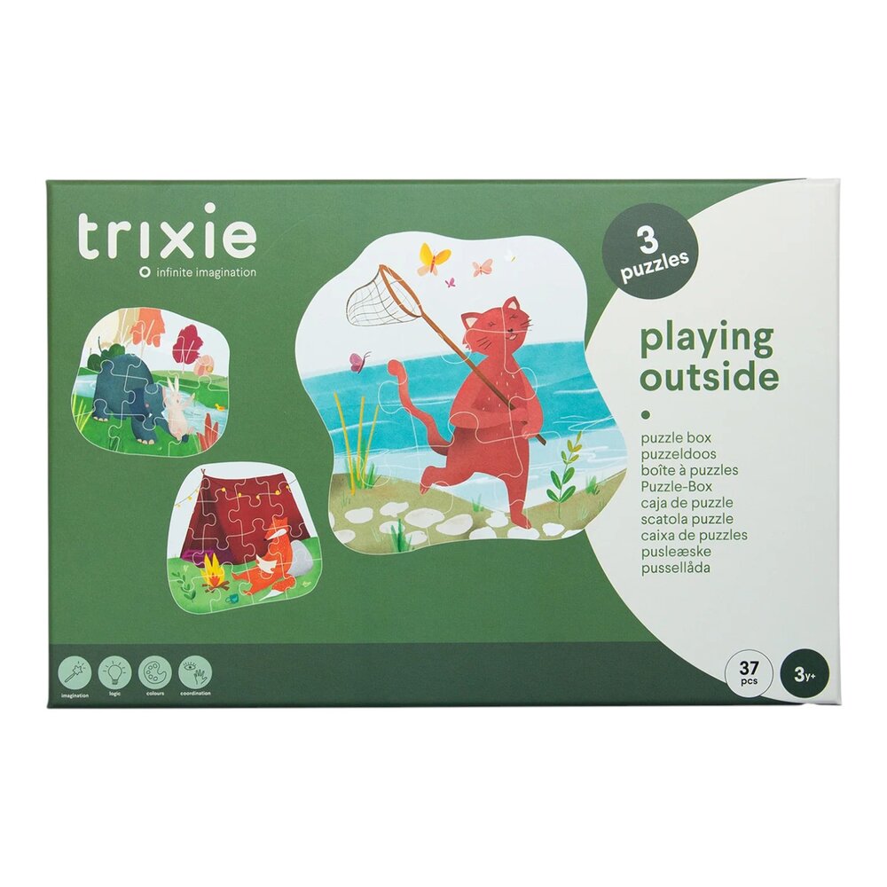 Vormenpuzzel Buiten spelen Vormenpuzzel Buiten spelen