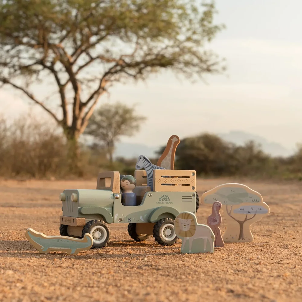 Vormenstoof Safari Auto FSC Safari Friends