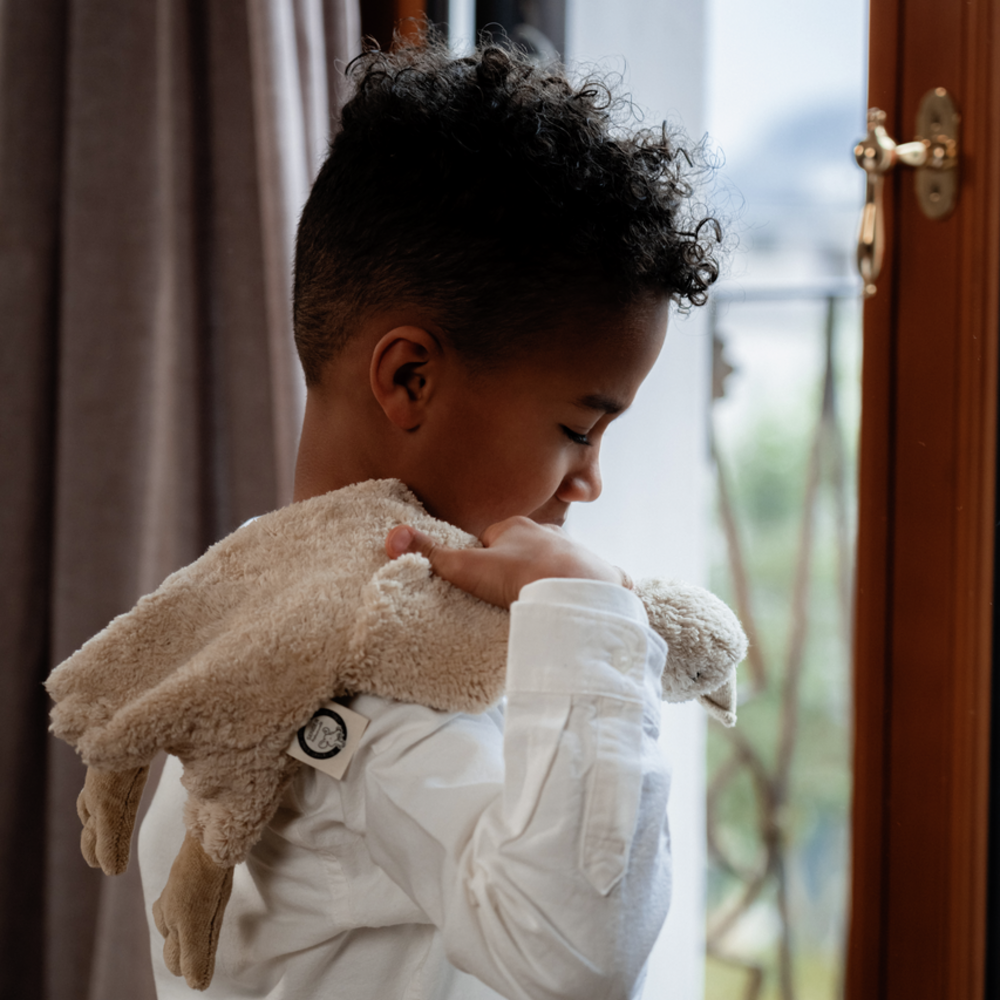Cuddly Animal Warmtekussen Goose small Linen Cuddly Animal Warmtekussen Goose small Linen
