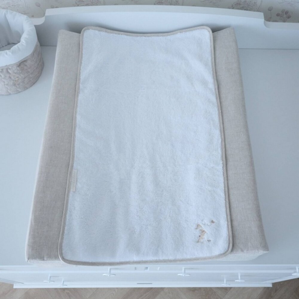 Handdoek verzorgingskussen - Badstof Natural Garden Party Handdoek verzorgingskussen - Badstof Natural Garden Party