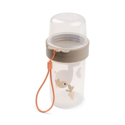 To go 2-way snack container Lalee Sand To go 2-way snack container Lalee Sand