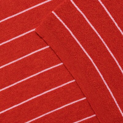 Dekentje Harry red+cotton cand