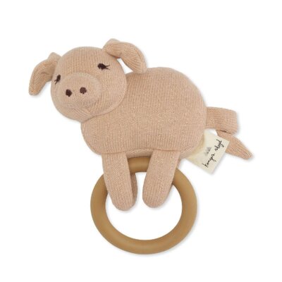 Activity knit ring pig