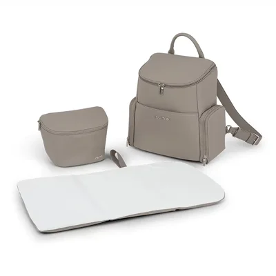 Essential bag W/PAD&POUCHBAG&BAG Taupe Essential bag W/PAD&POUCHBAG&BAG Taupe