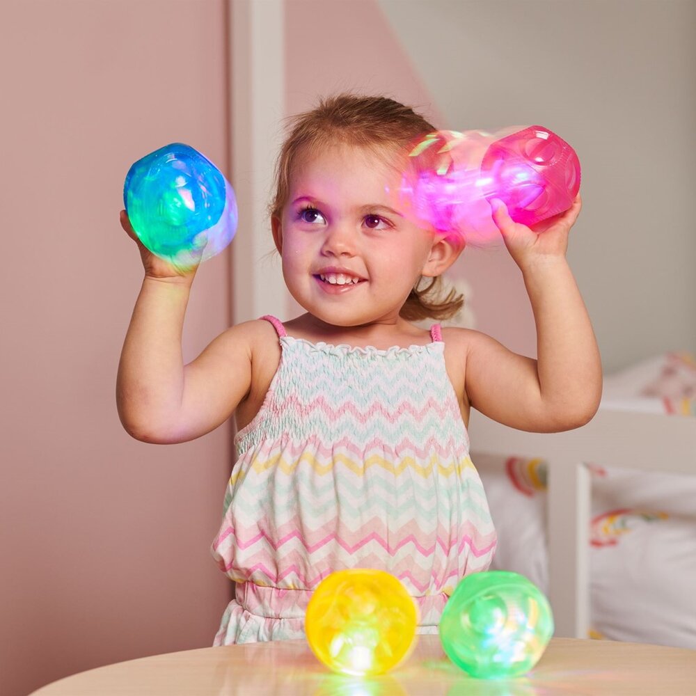 Sensorische flitsende ballen Sensorische flitsende ballen