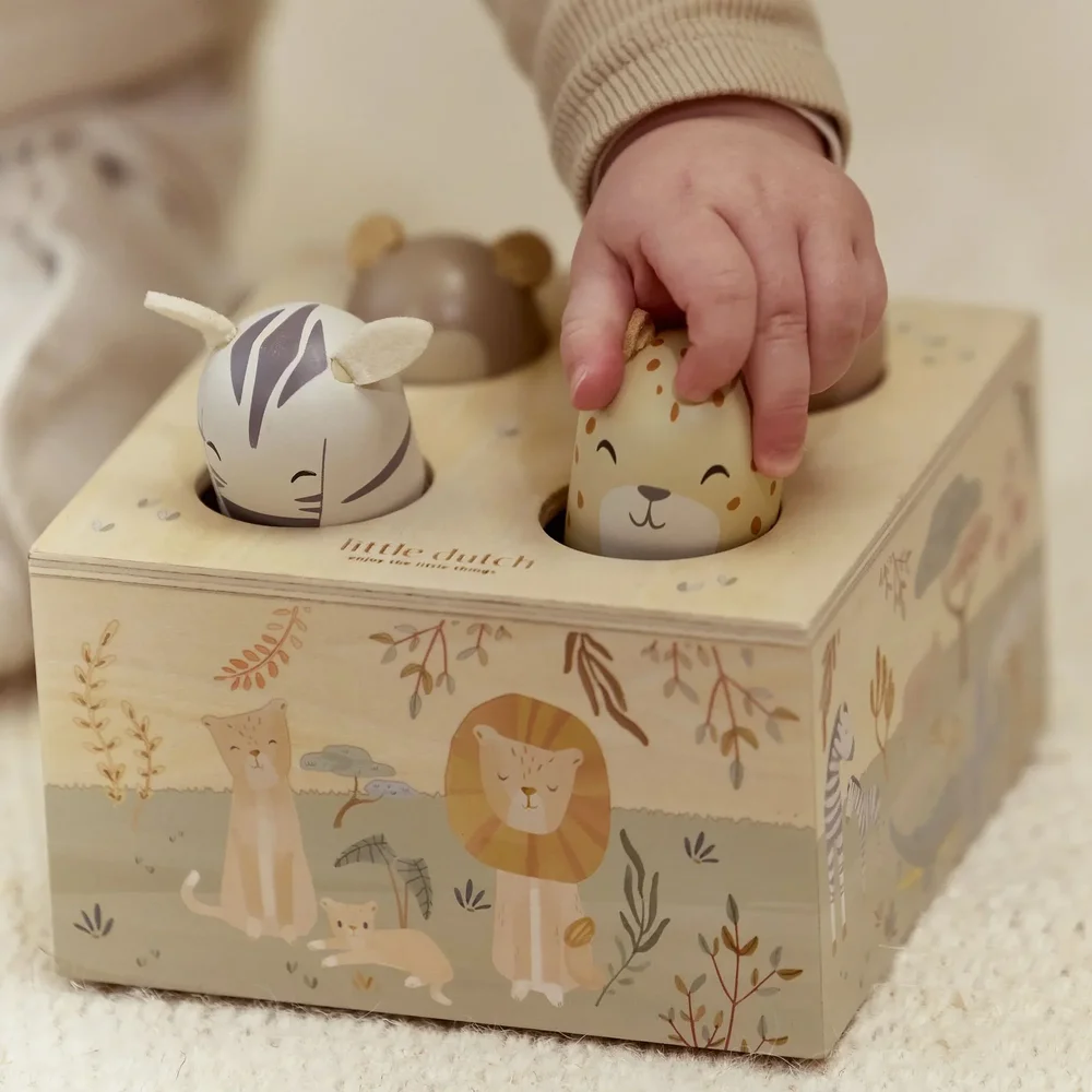 Houten Pop-up FSC Safari Friends Houten Pop-up FSC Safari Friends