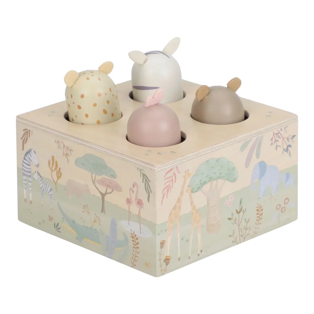 Houten Pop-up FSC Safari Friends Houten Pop-up FSC Safari Friends