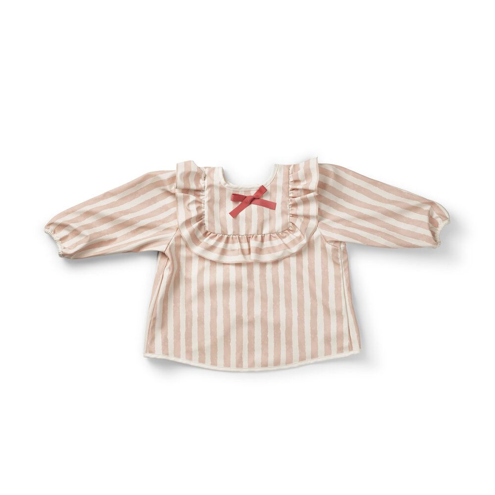 Slabbetje met lange mouwen Candy Stripes
