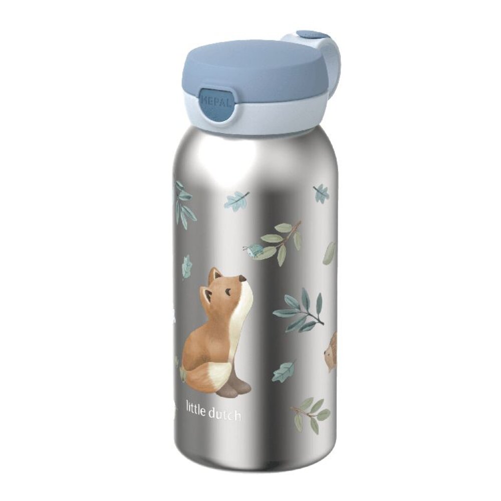 Isulated drinkfles met flip cap Isulated drinkfles met flip cap
