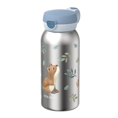 Isulated drinkfles met flip cap Isulated drinkfles met flip cap
