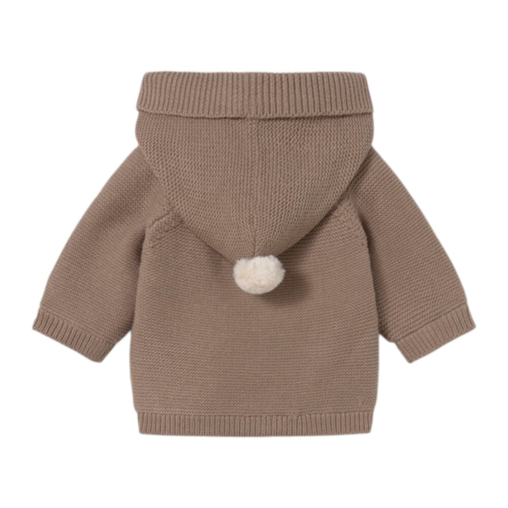 Knit cardigan brown Knit cardigan brown