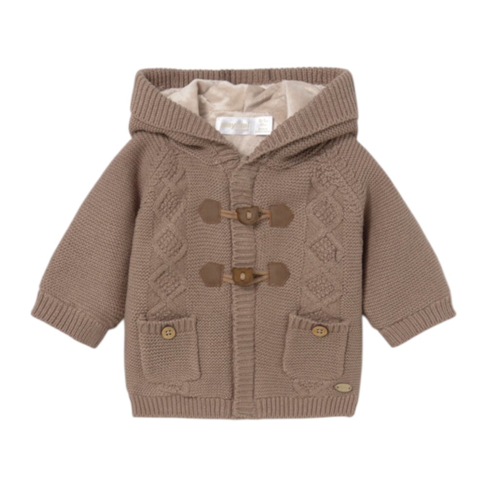 Knit cardigan brown Knit cardigan brown