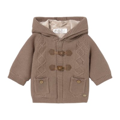 Knit cardigan brown Knit cardigan brown