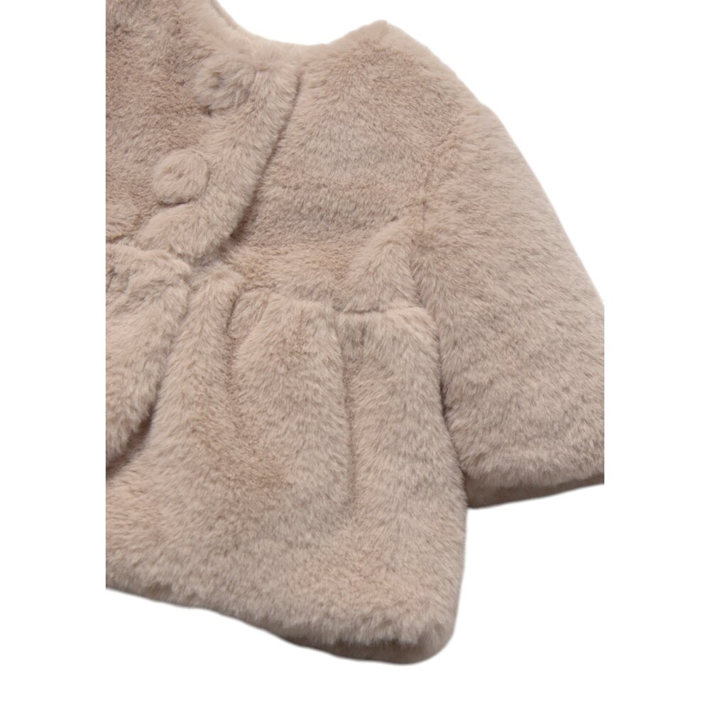 Fur coat Mocha