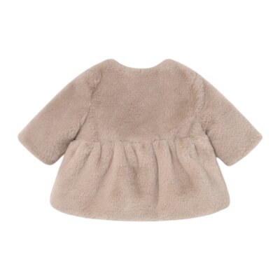 Fur coat Mocha