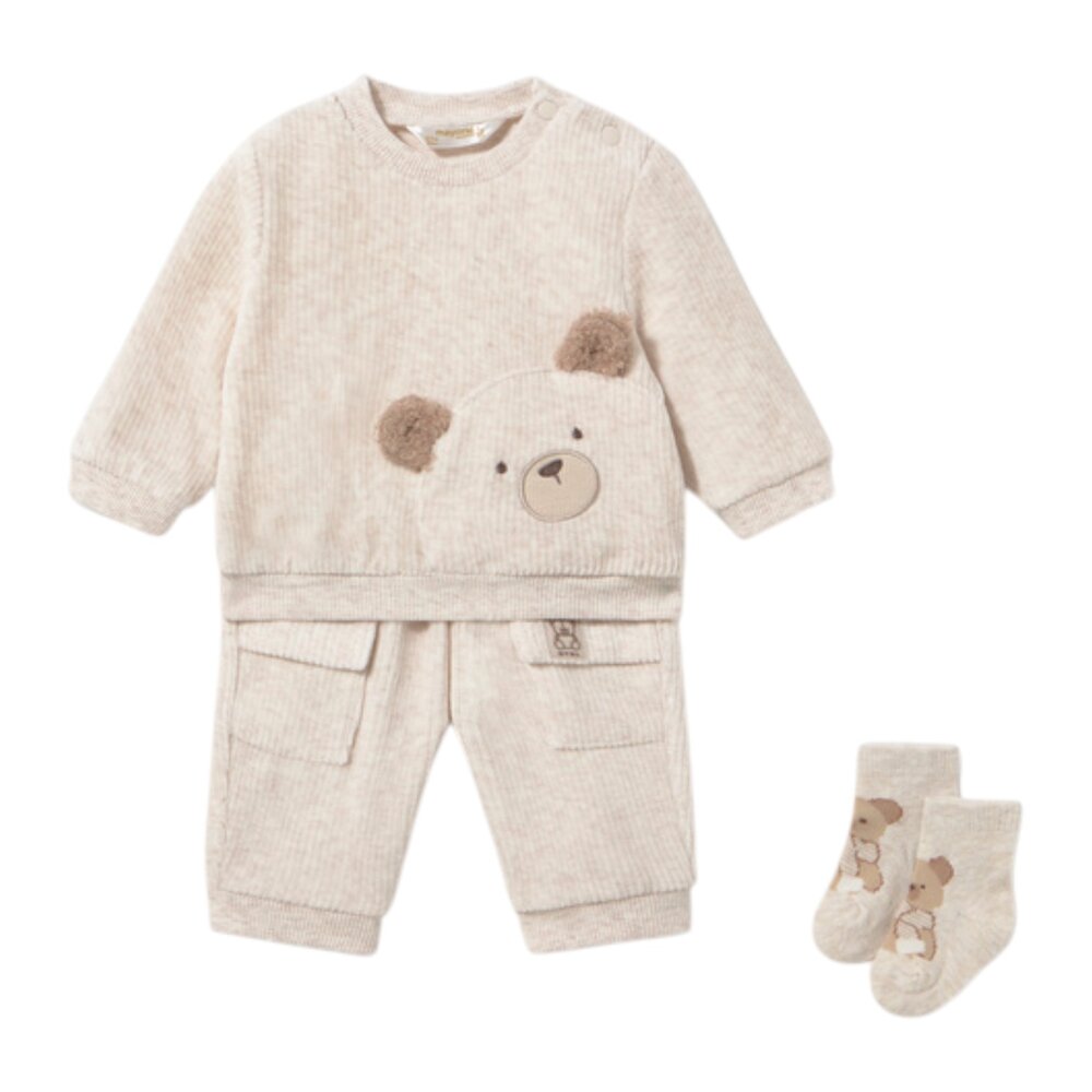 2-pc corduroy knit tracksuit H. Milk 2-pc corduroy knit tracksuit H. Milk