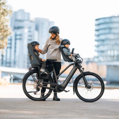 Yepp Nexxt 2 Maxi Fietsstoeltje - Bagagedragermontage Deep khaki
