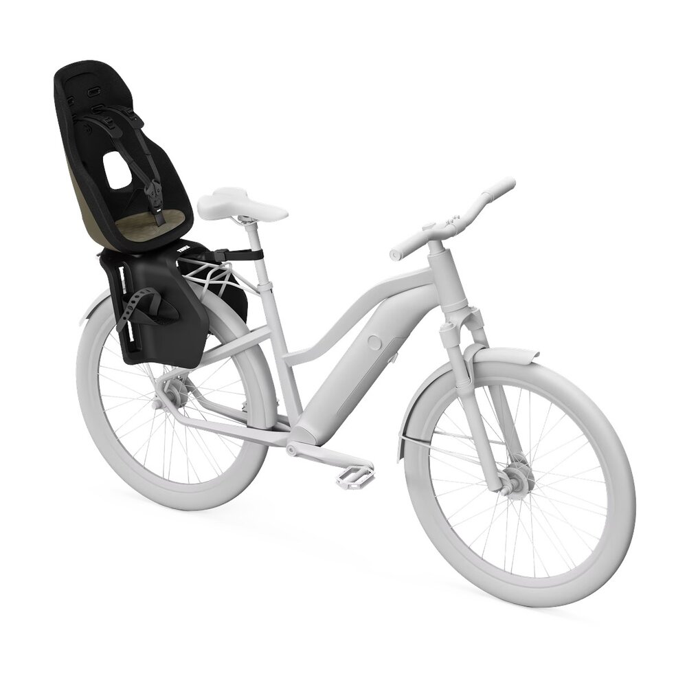 Yepp Nexxt 2 Maxi Fietsstoeltje - Bagagedragermontage Deep khaki