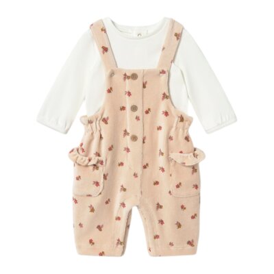 Overall and t-shirt set Oat Overall and t-shirt set Oat