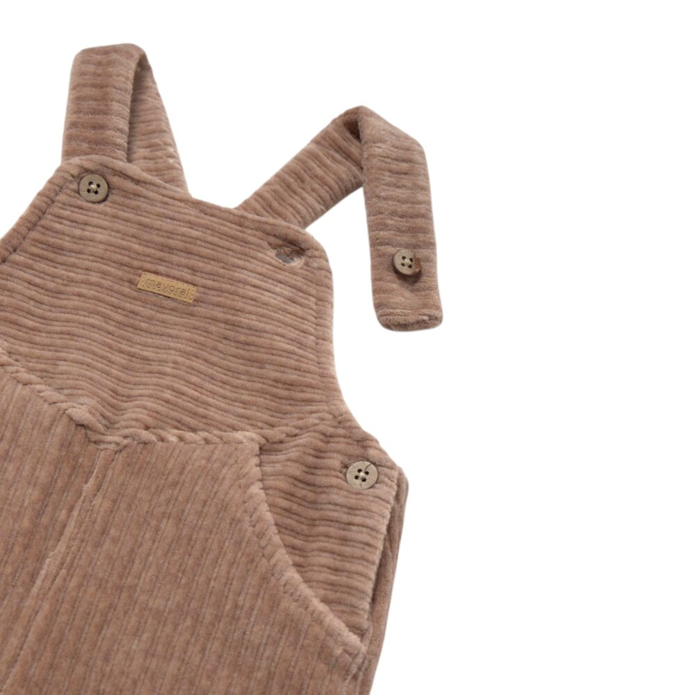 Corduroy dungaree H. Truffle