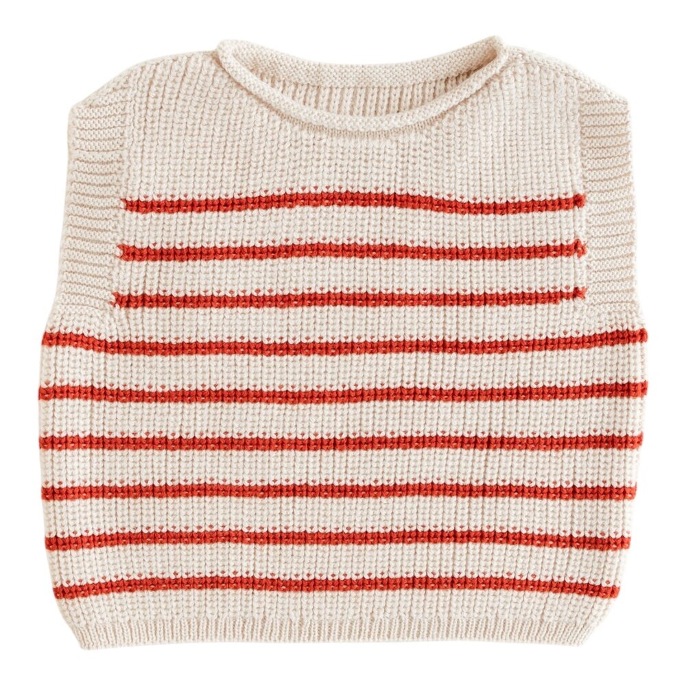 Vest Harvey cream/red Vest Harvey cream/red