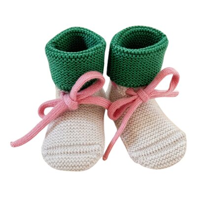 Original booties cream/grass Original booties cream/grass