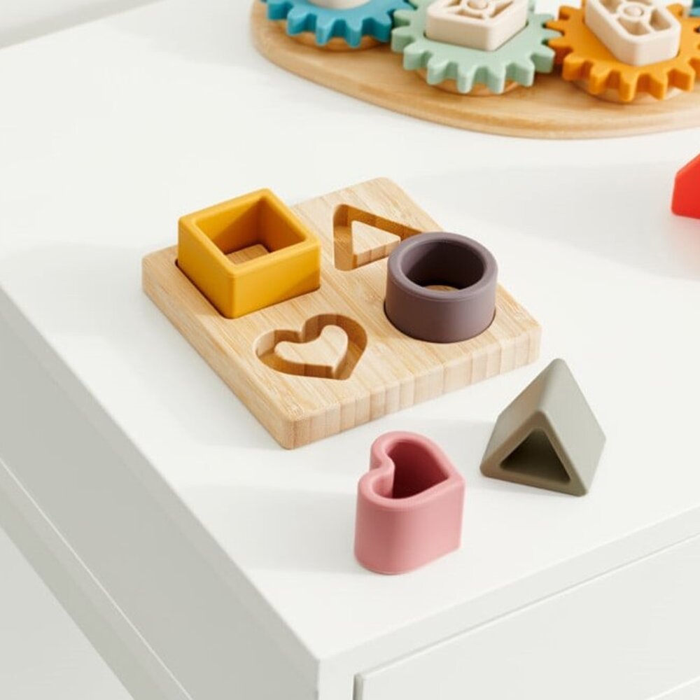 Tickit Silisoft Figuren Puzzel (Aarde Kleuren) Tickit Silisoft Figuren Puzzel (Aarde Kleuren)