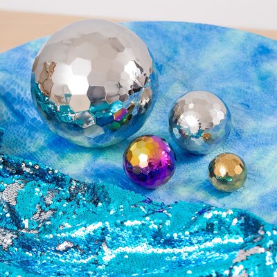 Tickit Sensorische Stalen Mozaïek Mysterieballen - 3-pack