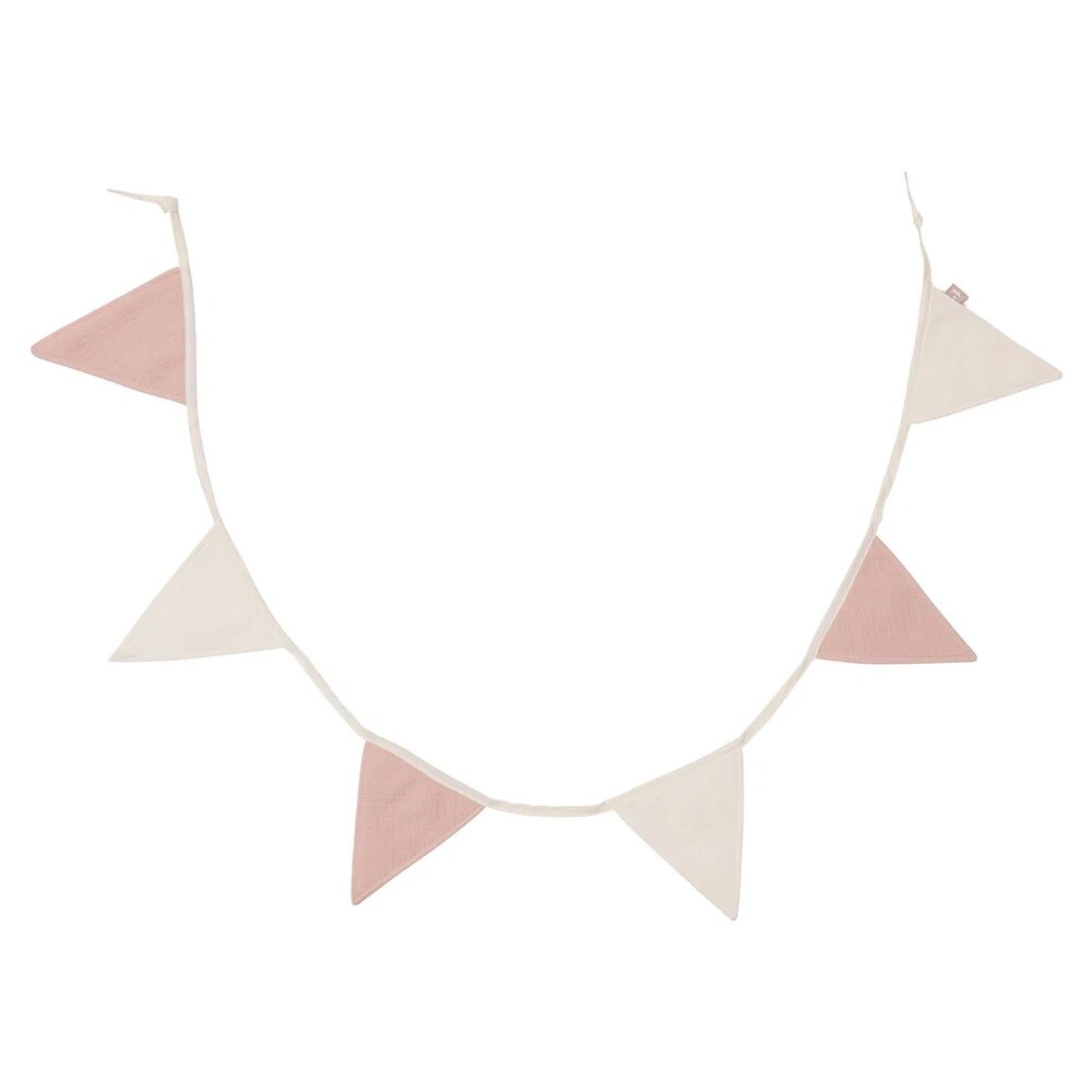 Vlaggenlijn 200x17cm Wild Rose/Ivory Vlaggenlijn 200x17cm Wild Rose/Ivory
