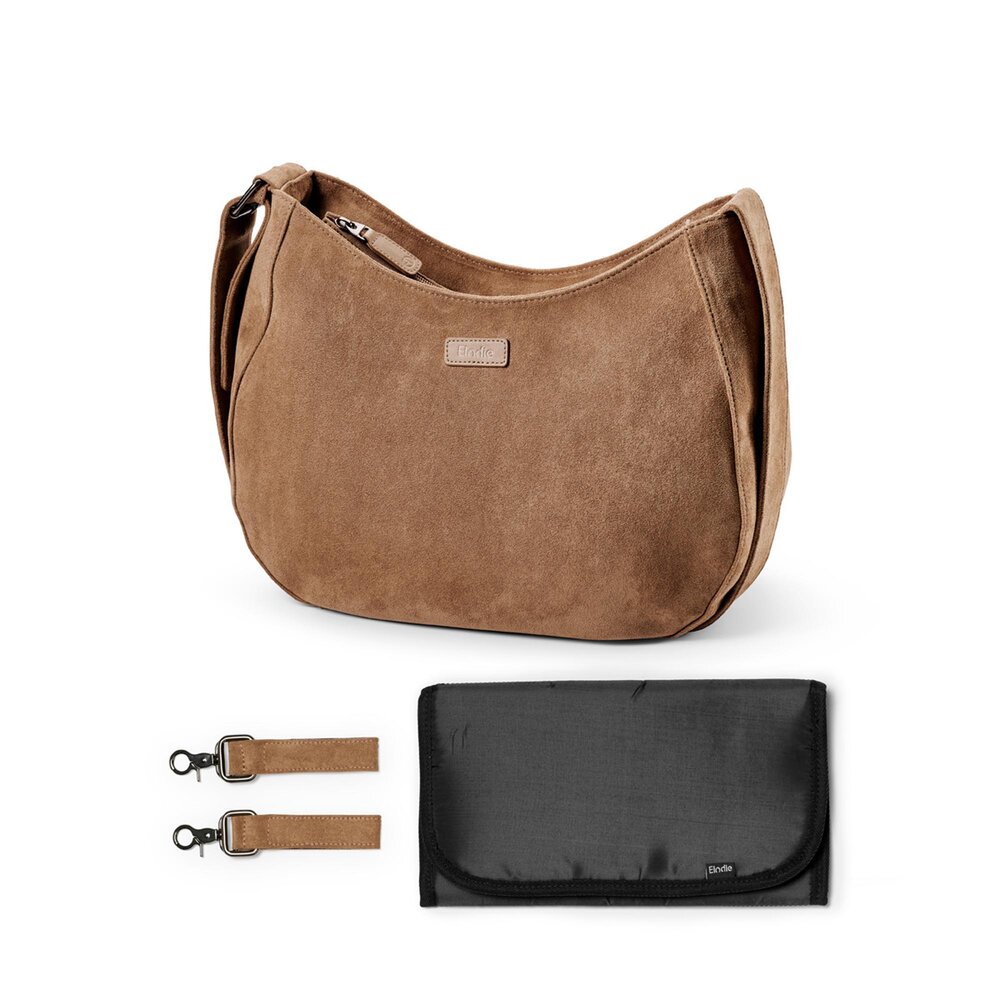 Luiertas Moon Bag Caramel Brown Luiertas Moon Bag Caramel Brown