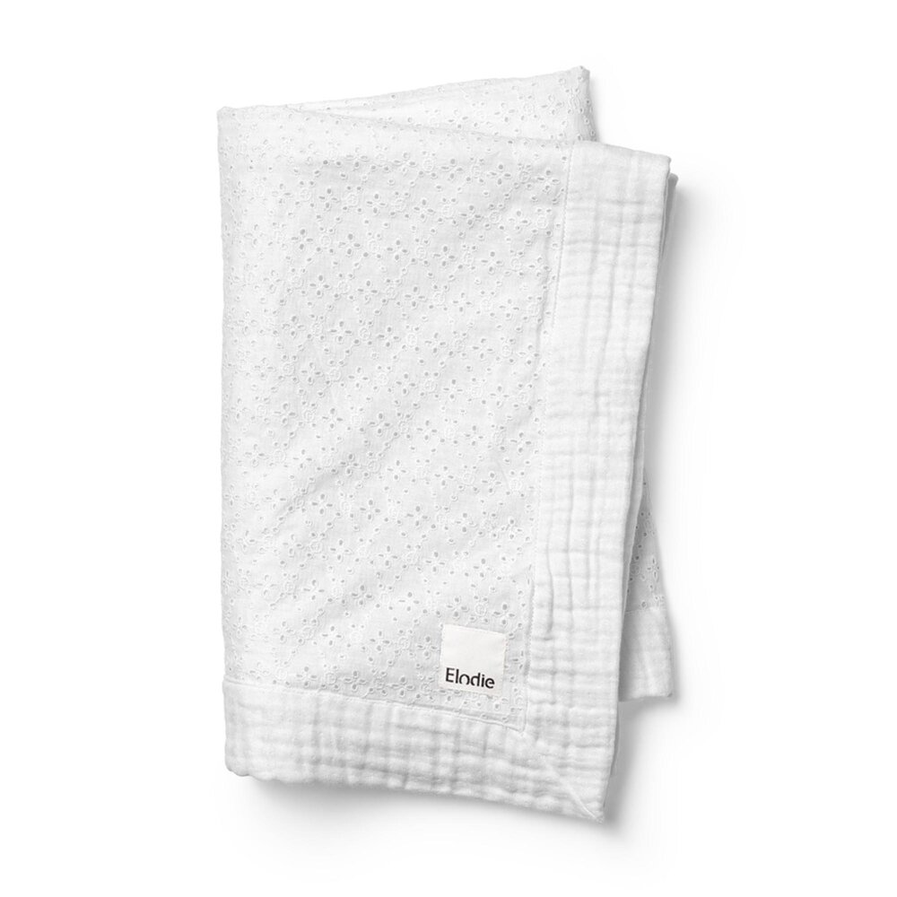 Hydrofiel Baby Deken (75x100cm) Embroidery Angl