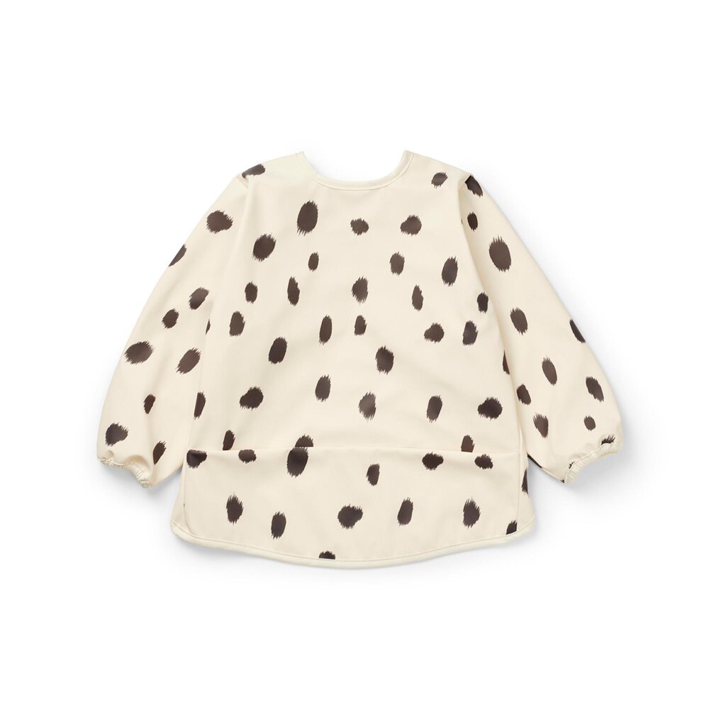 Slabbetje met lange mouwen  Dalmatian Dots Grande -