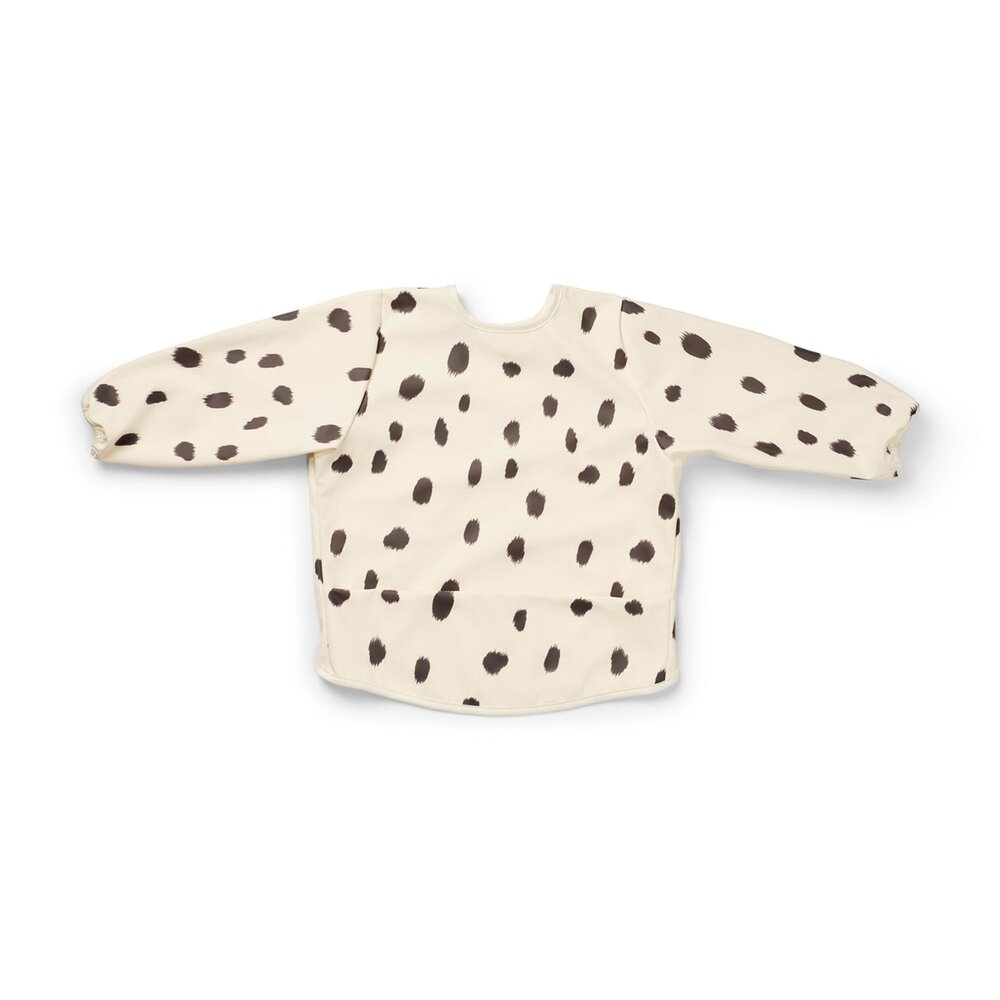 Slabbetje met lange mouwen  Dalmatian Dots Grande -