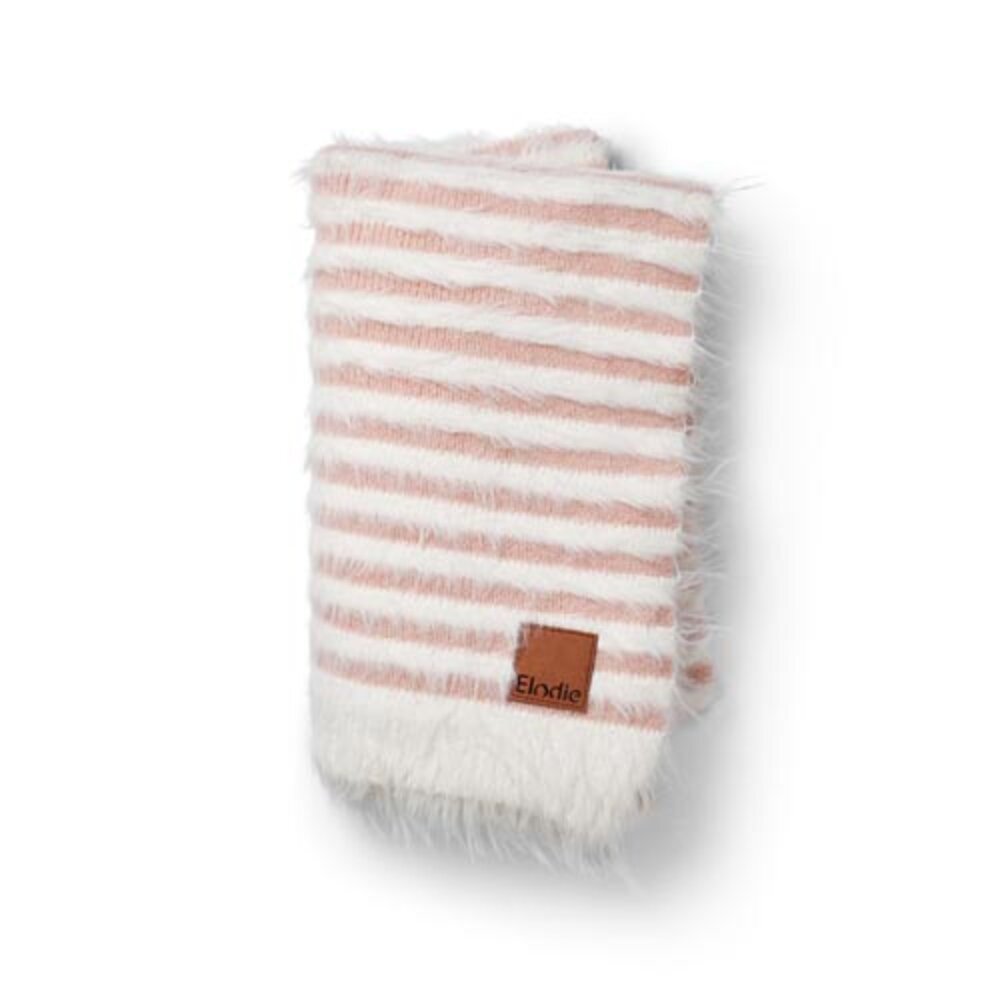 Furry Knit Deken Faded Rose Furry Knit Deken Faded Rose