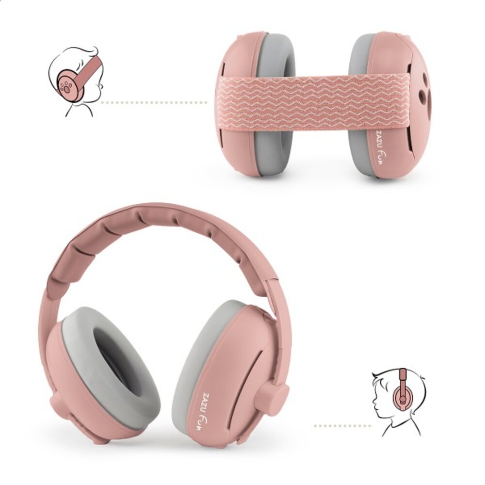 Gehoorbeschermer Baby & Junior Pink Gehoorbeschermer Baby & Junior Pink